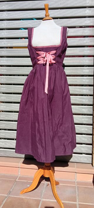 Vestido Bávaro Dirndl Hecho a Mano