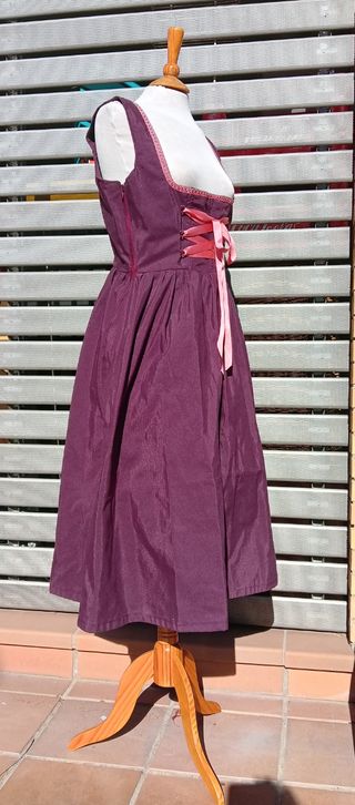 Vestido Bávaro Dirndl Hecho a Mano