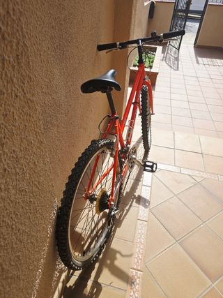 Bicicleta Montaña Conor 21 speed Talla S-M Naranja