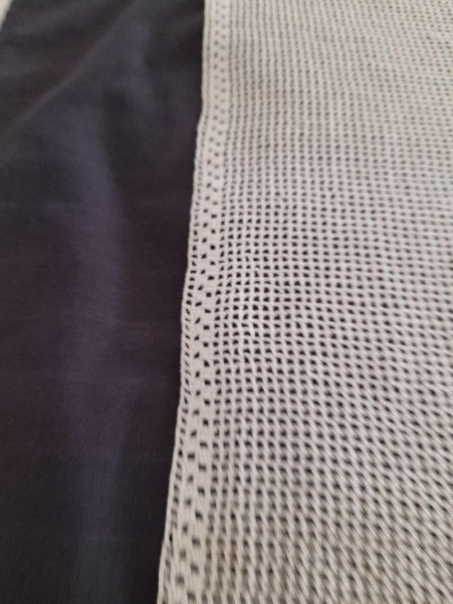 Dos trabajos de encaje crochet