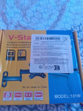 Soporte pared TV V-StaFull Motion 14-27,negociable