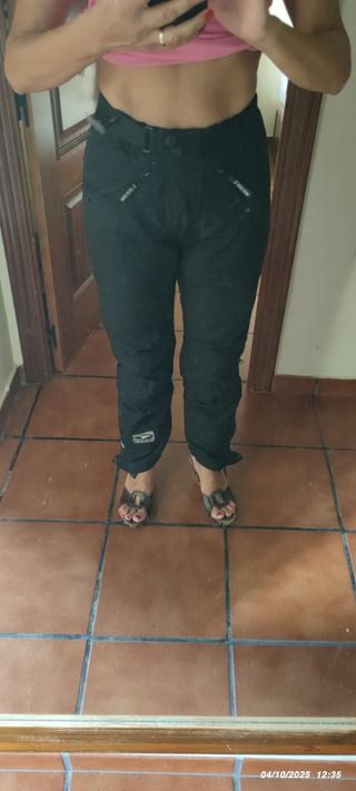 Pantalones Moto Neopreno Mujer Talla 34/36