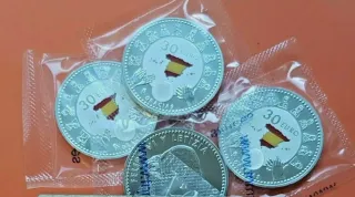 Moneda 30€ Plata Gracias Héroes Anónimos