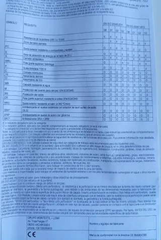 Zapatos seguridad 7Wonders Talla 41