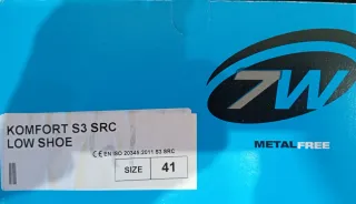 Zapatos seguridad 7Wonders Talla 41