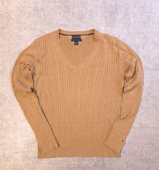 Jersey Tommy Hilfiger Mujer Talla M Beige Ref-4740