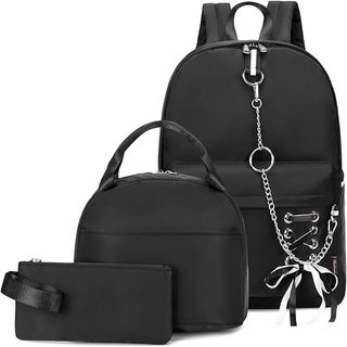 Mochila Escolar para Niñas con Neceser y Neverita 