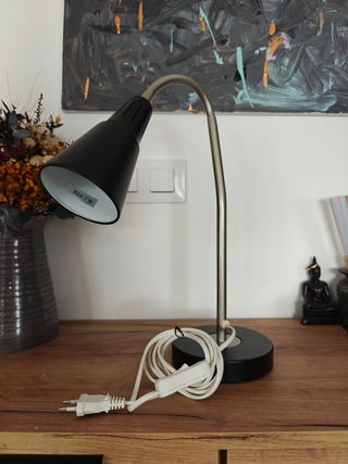 Lámpara Escritorio Ikea Kvart Negra