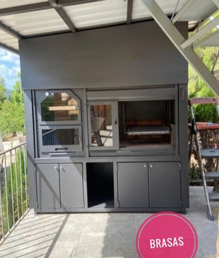 Barbacoa de metal TPT-43