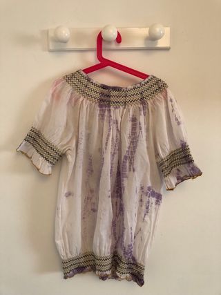 Blusa con bordados Desigual