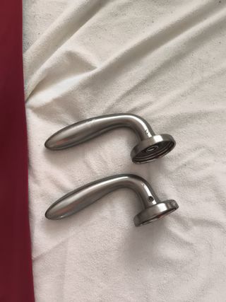 Manetas de puerta de acero inoxidable