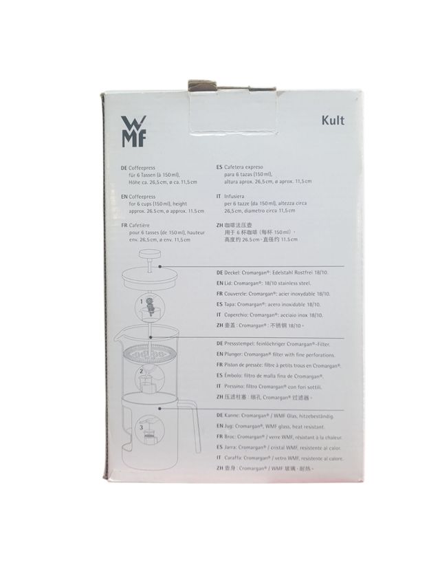 Macchina da caffè WMF Kult Coffeepress 85494-93