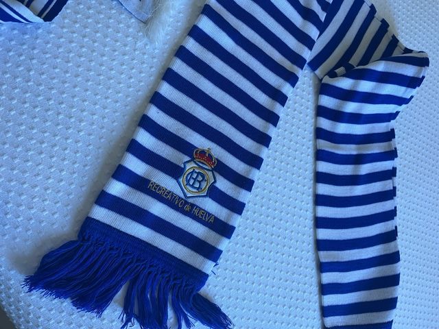 Bufanda Recreativo de Huelva Lana