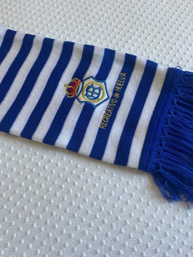 Bufanda Recreativo de Huelva Lana