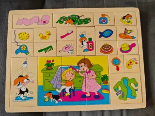 Puzzle de madera infantil