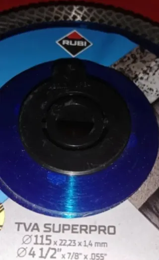 Disco Diamante Rubi TVA 115mm