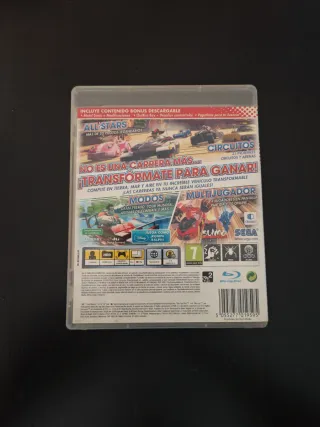 Sonic All-Stars Racing Transformed PS3