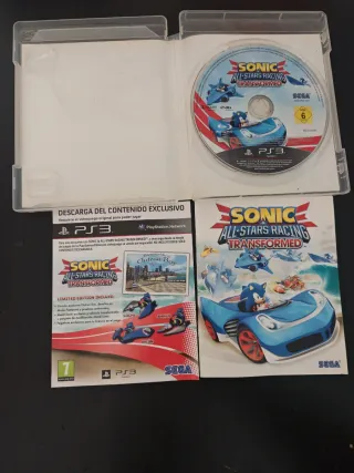 Sonic All-Stars Racing Transformed PS3