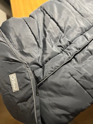 Funda cochecito invierno bebe color gris