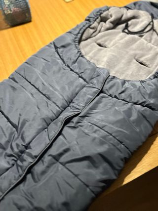 Funda cochecito invierno bebe color gris