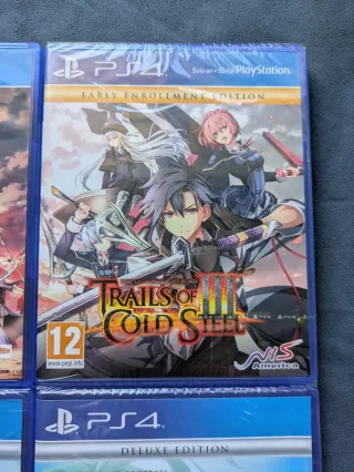 PS4 Trails of Cold Steel III Early Enrollment Edit
