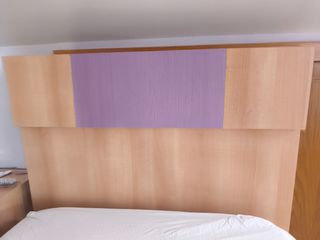 Cabecero de madera para cama de 90