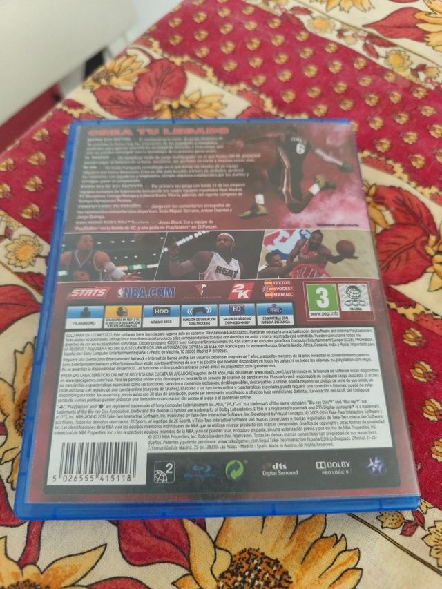 Juego PS4 NBA 2K14
