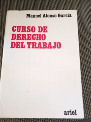 Curso de Derecho del Trabajo.Instituciones Seg.Soc