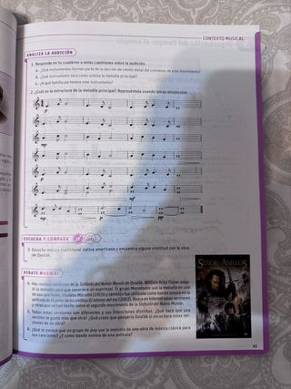 Libro Música 1 ESO Savia SM