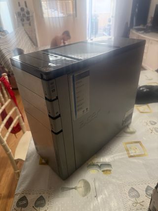 Torre PC Acer Aspire Plata