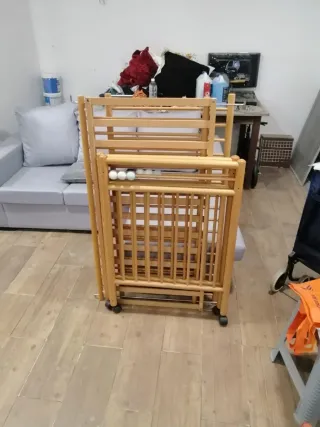 Cuna de madera de regalo