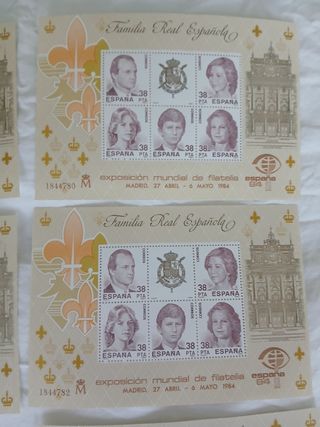 Sellos Familia Real Española