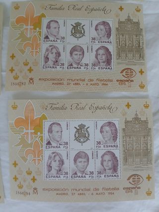 Sellos Familia Real Española