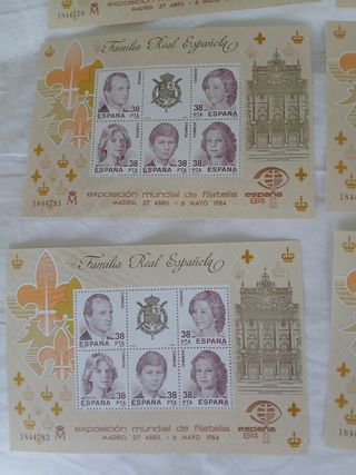 Sellos Familia Real Española