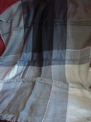 Pashmina Pierre Cardin Gris y Blanco