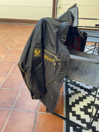 Cazadora Belstaff Negra Caballero