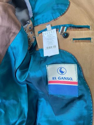 Americana El Ganso Marrón 