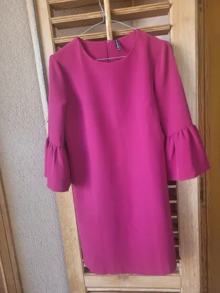 Vestito Stradivarius donna rosa taglia M