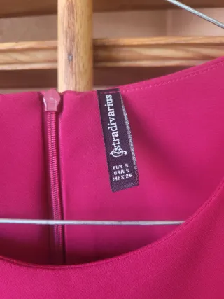 Vestito Stradivarius donna rosa taglia M