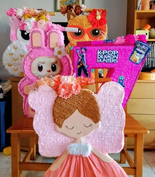 Piñata de Muñeca y Búho