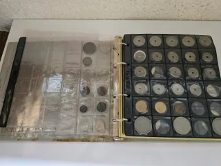 Álbum de monedas numismatica