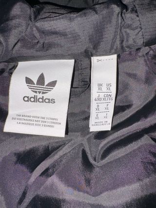 Plumas Adidas Hombre Negro