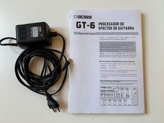 Pedalera multiefectos guitarra Boss GT-6