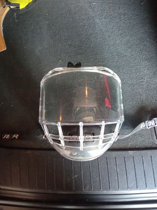 Visera Casco Hockey Bauer Transparente