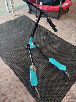 Patinete 3 rueda azul