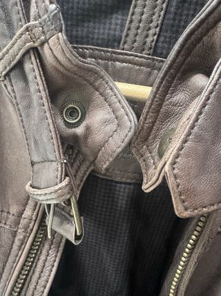 Cazadora Piel Massimo Durri Talla M Hombre