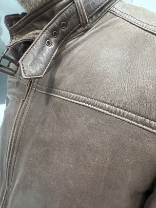 Cazadora Piel Massimo Durri Talla M Hombre