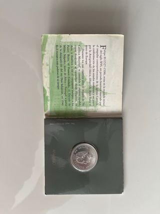 Moneda 2000 Pesetas Felipe II 1998 Plata