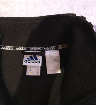 Polar Adidas Negro con Rayas Blancas XL Ref-48400
