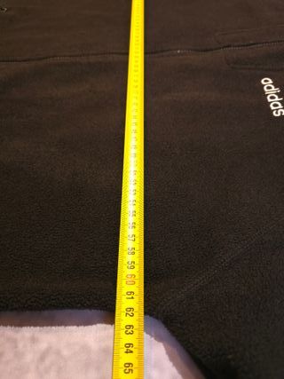 Polar Adidas Negro con Rayas Blancas XL Ref-48400